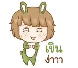Matcha Rabbit (TH) sticker #9855782
