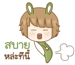 Matcha Rabbit (TH) sticker #9855785
