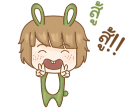 Matcha Rabbit (TH) sticker #9855794