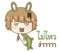 Matcha Rabbit (TH) sticker #9855799