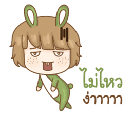 Matcha Rabbit (TH) sticker #9855799