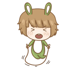 Matcha Rabbit (TH) sticker #9855811