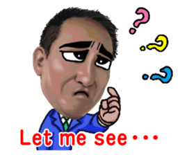 Japanese businessman Mr.S ver English sticker #9855978