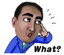 Japanese businessman Mr.S ver English sticker #9855998