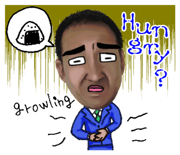 Japanese businessman Mr.S ver English sticker #9856014