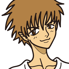 HACHI's cool characters.