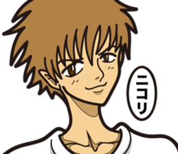 HACHI's cool characters. sticker #9856016