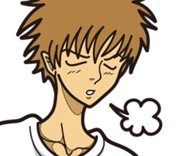 HACHI's cool characters. sticker #9856019