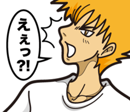 HACHI's cool characters. sticker #9856025