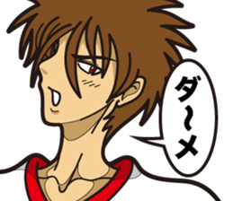 HACHI's cool characters. sticker #9856028