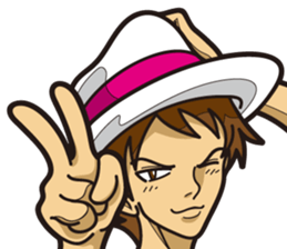 HACHI's cool characters. sticker #9856035