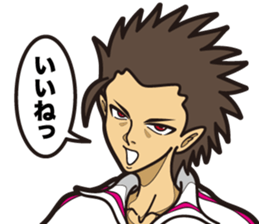 HACHI's cool characters. sticker #9856042