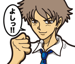 HACHI's cool characters. sticker #9856045