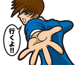 HACHI's cool characters. sticker #9856048