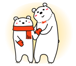 "Luke" and "Lucas" of the white bear 2 sticker #9856626