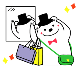 "Luke" and "Lucas" of the white bear 2 sticker #9856632