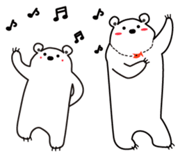 "Luke" and "Lucas" of the white bear 2 sticker #9856654