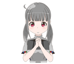 Railroad Cosplay Girl (Kyushu) sticker #9856706