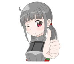 Railroad Cosplay Girl (Kyushu) sticker #9856715