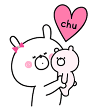 Celebrity bunny sticker #9857058