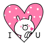 Celebrity bunny sticker #9857067