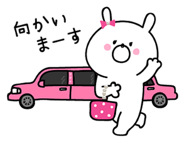 Celebrity bunny sticker #9857068