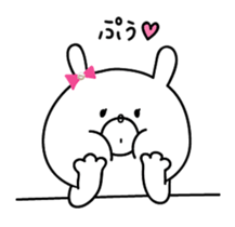 Celebrity bunny sticker #9857072