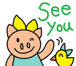 cute ordinary conversation sticker49 sticker #9857659