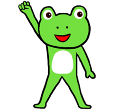 I am Frog Man sticker #9857737