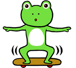 I am Frog Man sticker #9857740
