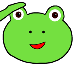 I am Frog Man sticker #9857745