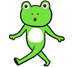 I am Frog Man sticker #9857747