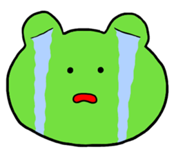 I am Frog Man sticker #9857748