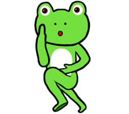 I am Frog Man sticker #9857750