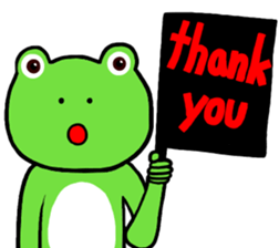 I am Frog Man sticker #9857751