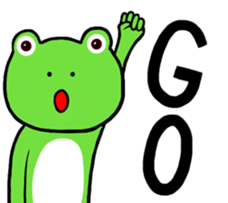 I am Frog Man sticker #9857752