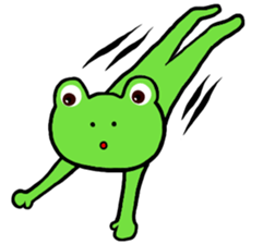 I am Frog Man sticker #9857753