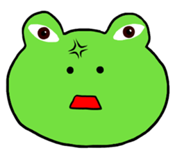 I am Frog Man sticker #9857755