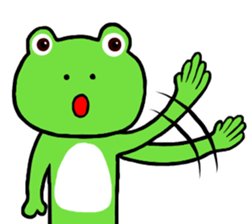 I am Frog Man sticker #9857759