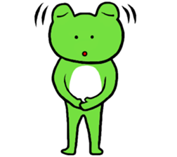 I am Frog Man sticker #9857763