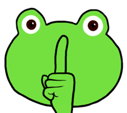 I am Frog Man sticker #9857764