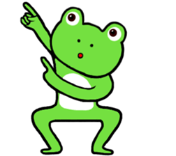 I am Frog Man sticker #9857766