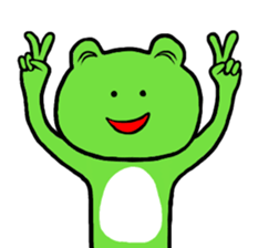 I am Frog Man sticker #9857775