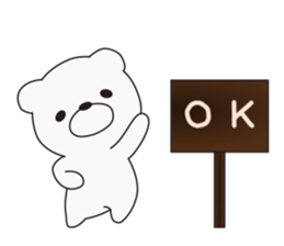 Network game bear sticker #9858032