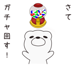 Network game bear sticker #9858052