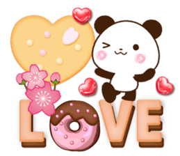 Large letters that stand out! sticker #9858182