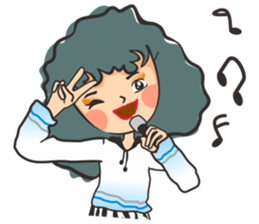 Fully moon sticker #9858348