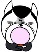 French bulldog Pistachio yankee sticker #9858475