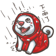 Shiba Inu-Happy sticker #9858546