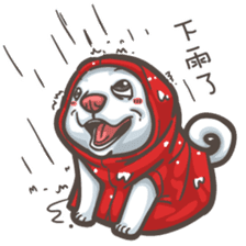 Shiba Inu-Happy sticker #9858546